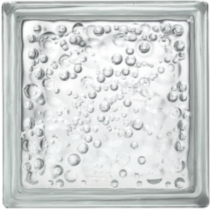Luxfera Glassblocks čirá 19x19x8 cm lesk 1908P