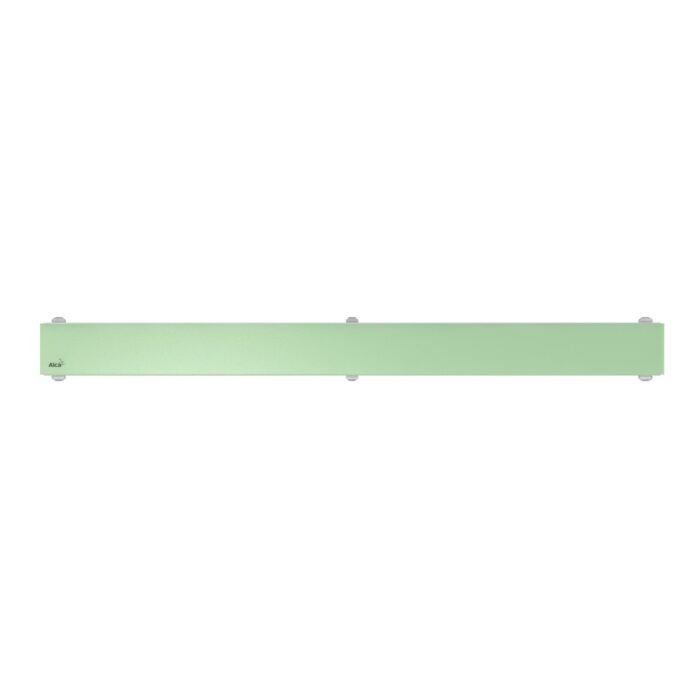 Rošt Alca 105 cm sklo zelená lesk plný GL1202-1050