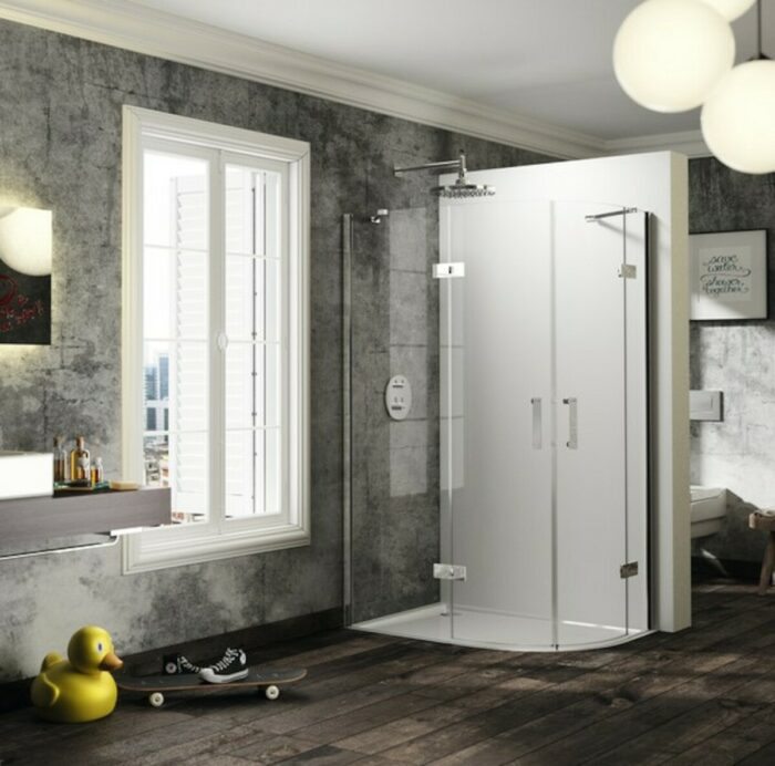 Sprchové dveře 90x100 cm Huppe Solva pure ST1804.092.322