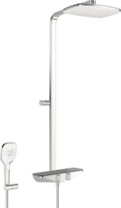 Sprchový systém Hansa EMOTION s termostatickou baterií šedá/chrom 5865017184