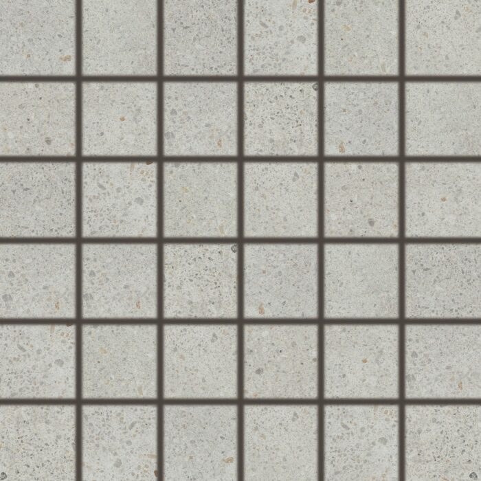 Mozaika Rako Piazzetta světle šedá 30x30 cm mat DDM06788.1