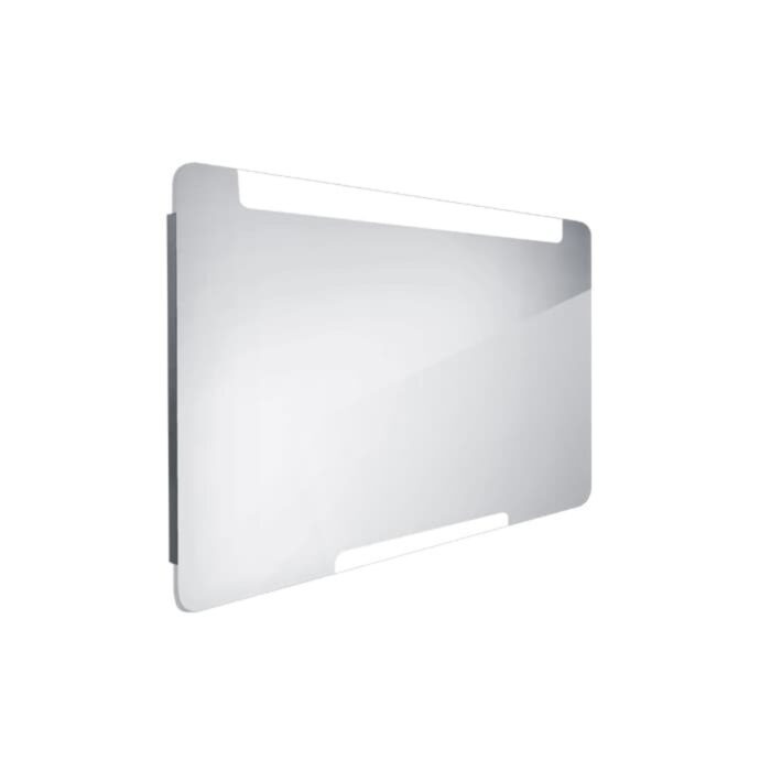 Zrcadlo bez vypínače Nimco 120x70 cm hliník ZP 22006