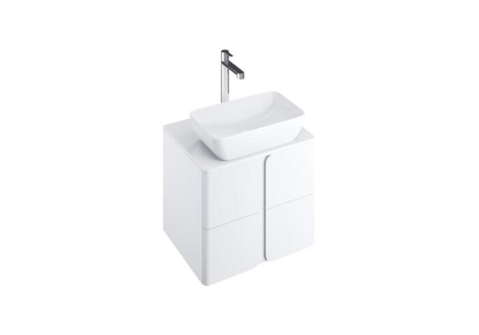 Koupelnová skříňka pod desku Ravak Balance 60x50x46 cm Bílá lesk X000001366
