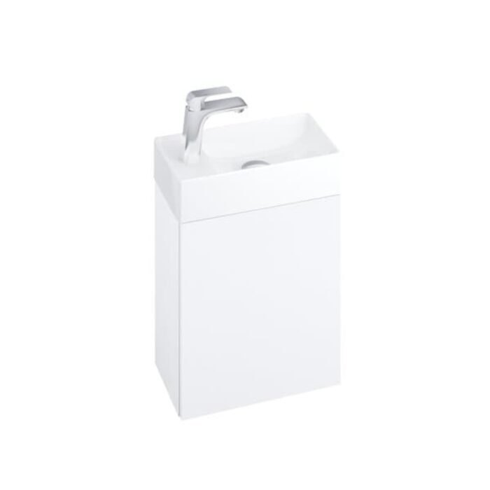 Koupelnová skříňka pod umyvadlo Ravak Veda 40x50x22 cm Bílá/bílá lesk X000001386