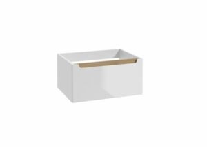 Koupelnová skříňka doplňková Naturel Stilla 60x30x45 cm bílá STILLAB06003