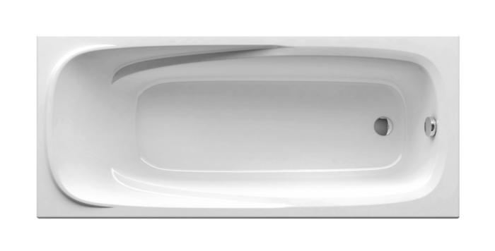Obdélníková vana Ravak Vanda II 160x70 cm akrylát levá i pravá CP11000000